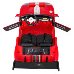 Elektrické autíčko Ford GT - dvojmiestne, červené